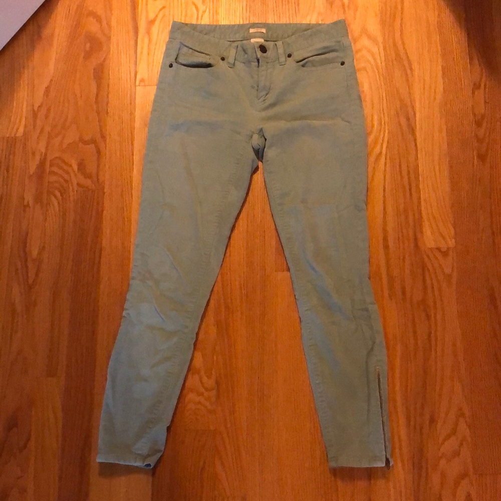 Jcrew 27 toothpick ankle length pants